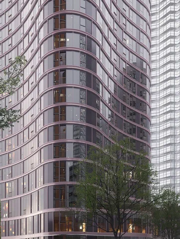 Brogan Common Towers enable efficient façade installation process on new 58-Storey Canary Wharf apartments